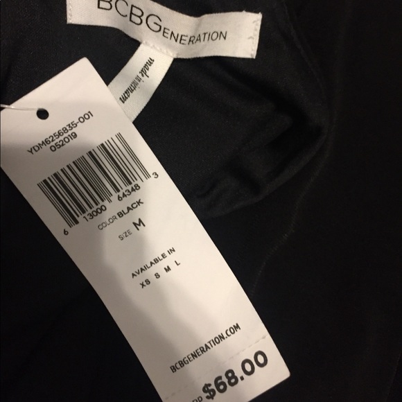 One left, final sale! BCBGeneration Grecian slit maxi gown dress - Picture 8 of 9